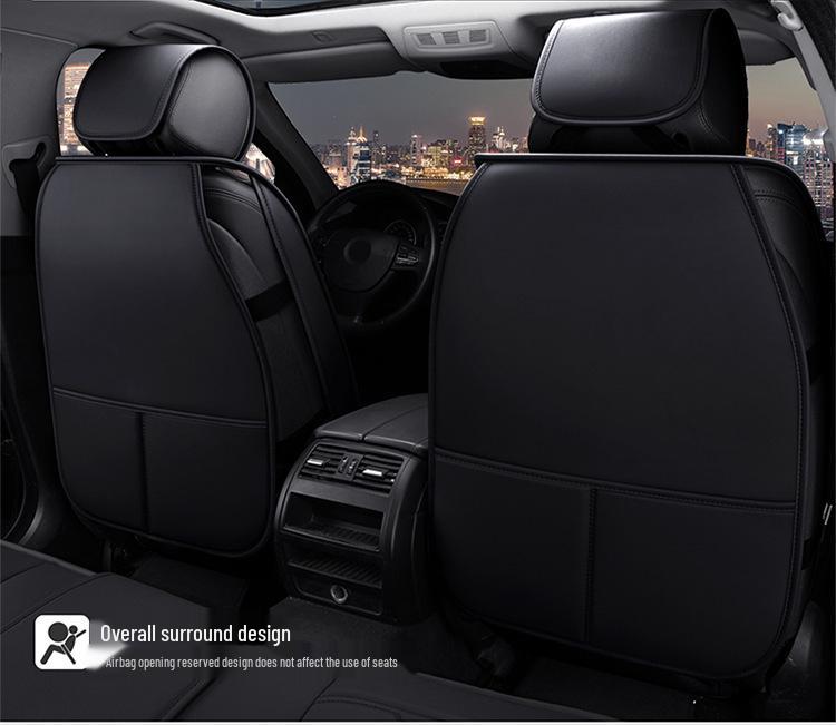 Universal Car Seat Cover for Accord, Civic, and Sagitar—Four Seasons Full Wrap Cushion Cover