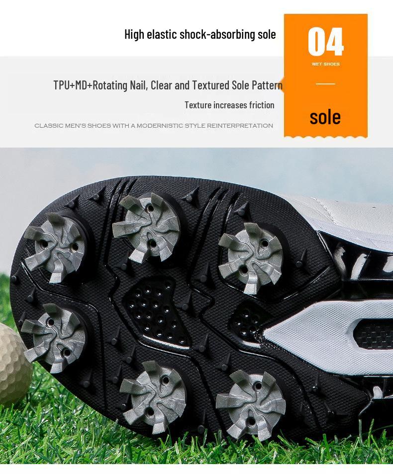2024 Hot Selling Large Spikeless Golf Training Shoes