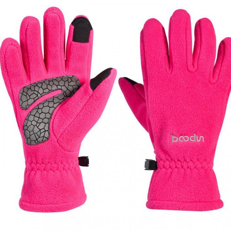 Outdoor Cycling Gloves Touchscreen Warm Fleece Men Women Mountain Bike
