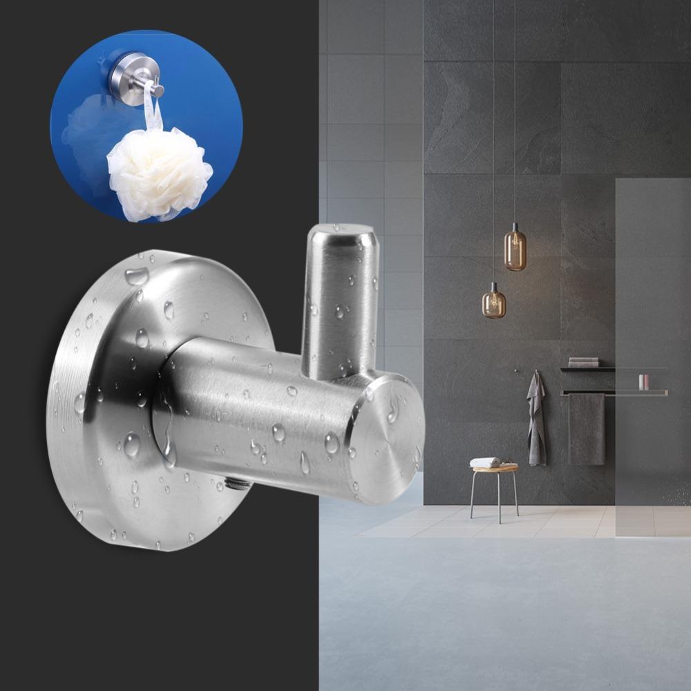 304 Stainless Steel Towel Hook Wall Mounted Robe Hook Practical Clothes Hook  Home Storage