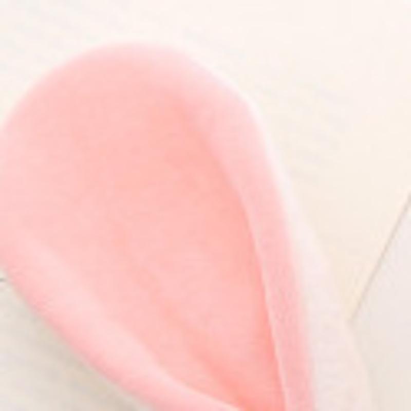 Soft Plush Cute Easter Bunny Ears Hairband With Carrot Bunny Shaped Headband