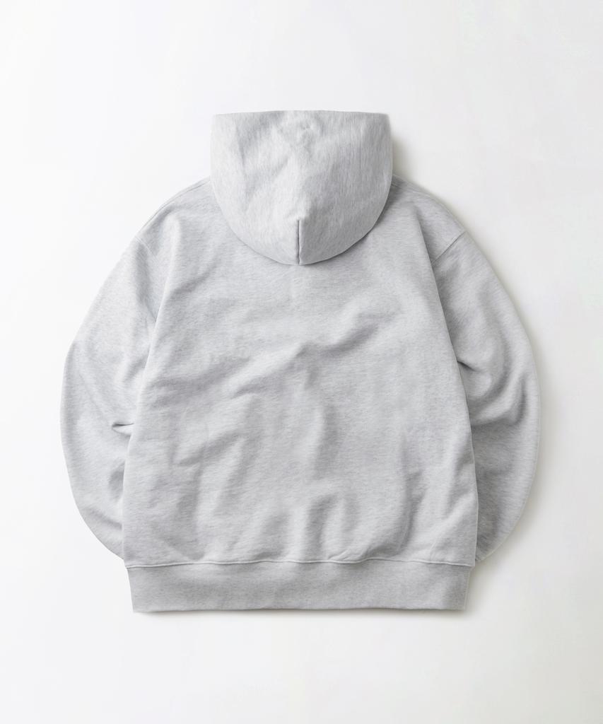 Authentic Comfort Hood Sweat_1%Melange Gray
