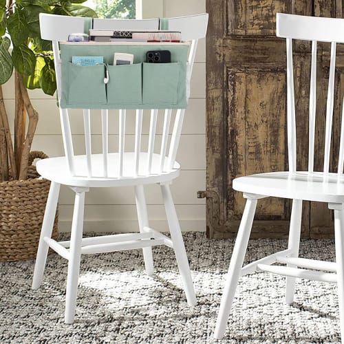 Sumnacon Bedside Storage Pocket, Large Capacity, Multi-Functional Storage Basket, Hanging Storage Bag, Small Item Storage Box, Storage Basket, Storage