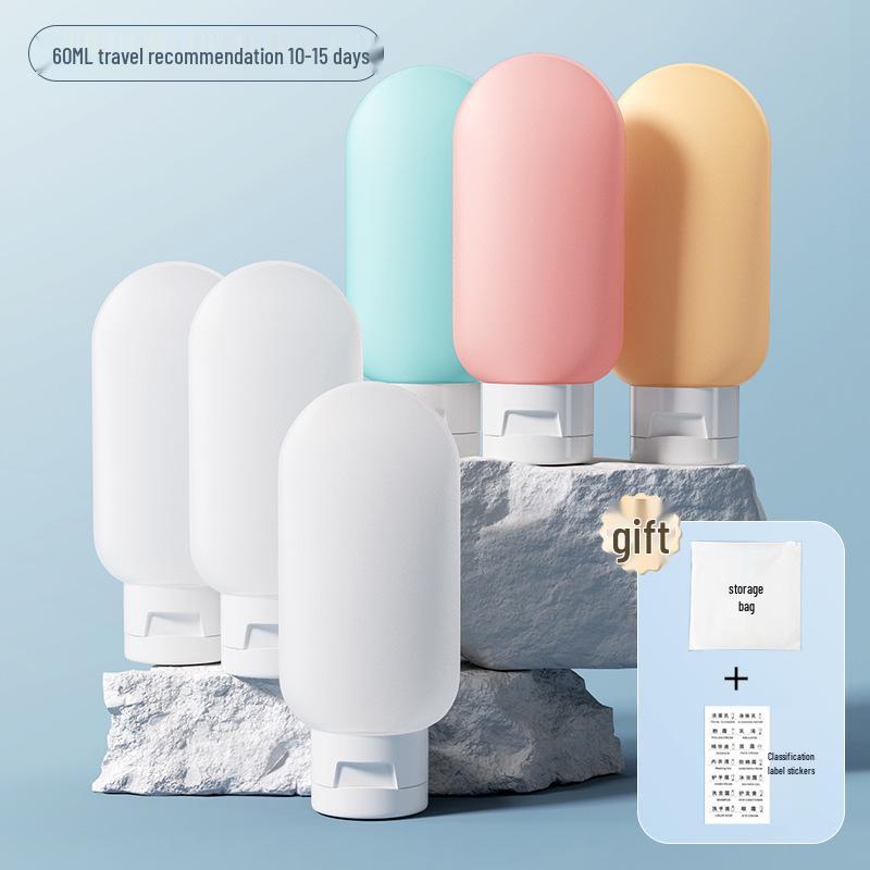 Refillable Travel Bottles Set: Shampoo, Shower Gel, Toiletries, Skincare, Cosmetics