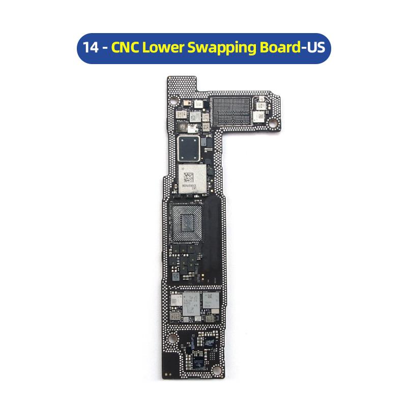 CNC CUT Motherboard For IPhone 1414ProMax 4G 5G Logic Board Polishing CPU AP RF Board 14pro 14Plus Switching CPU Baseband Swap