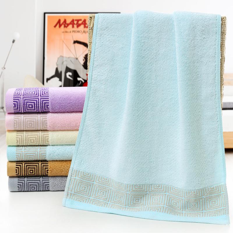 Soft Absorbent Towel with Large Back Lattice