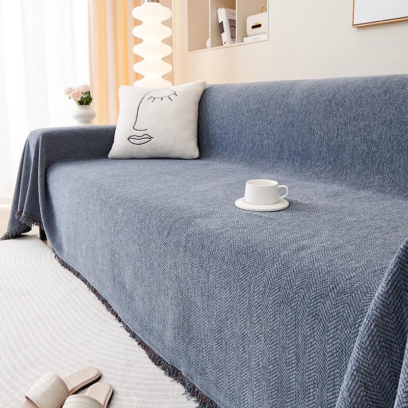 Waterproof To Prevent Leakage of Urine Sofa Towel Cream Chenille Sofa Cover Cloth Four Seasons Universal Non-Slip Cover Cover