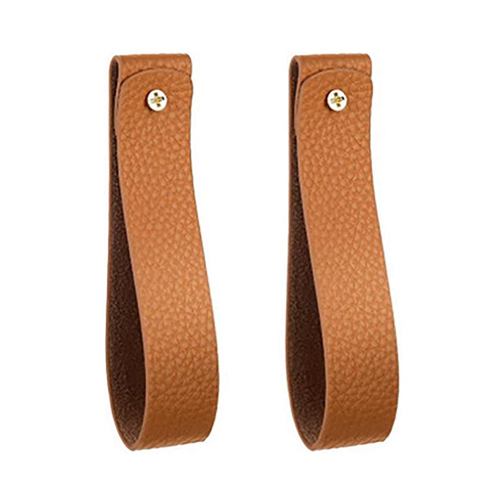 

Кожаный держатель для карниза из искусственной кожи, ремешок с петлей, настенные крючки для подвешивания полотенец, гобелен, весло для каноэ, вешалка в стиле фермерского дома в стиле бохо 2pcs