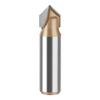 Industrial 12mm Shank V Grooves Router Bit 90°Cutting Angle Woodworking Tool For Professional Carpentry Applications