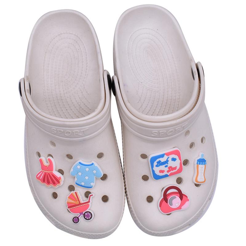 26шт милые детские аксессуары для обуви из ПВХ для украшения обуви подвески 26pcs — фото 2