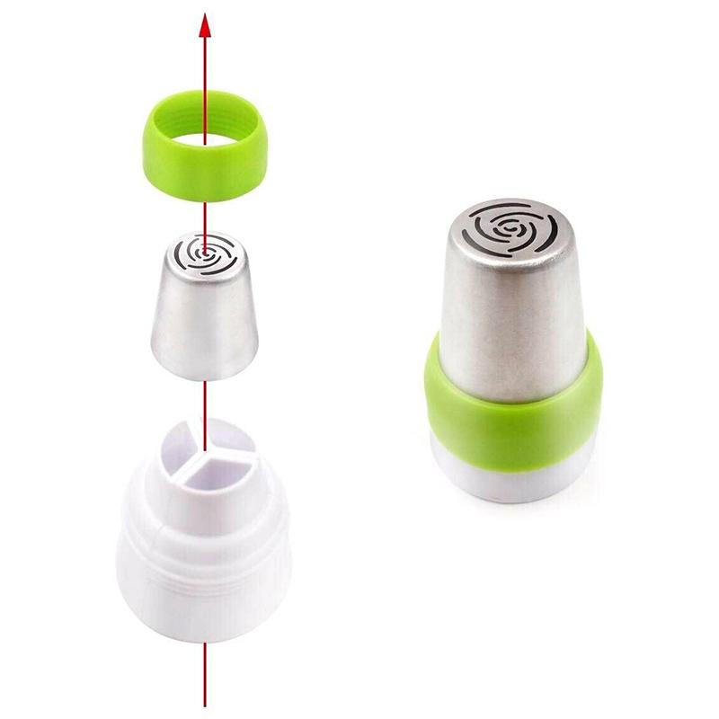 7Pcs Flower  Icing Piping Nozzles Pastry Tips Cake Decorating Baking Tool