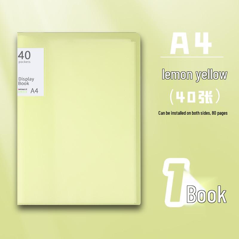 Eco-friendly Transparent A4 Prenatal Check-up Folder with Multi-layer Ring Binder 10 sheets