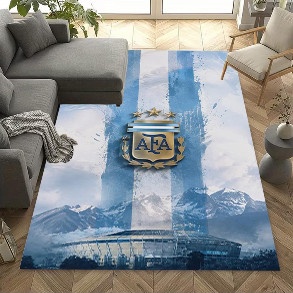 1pc Home Carpet Stars Stripes Non-Slip Office rug