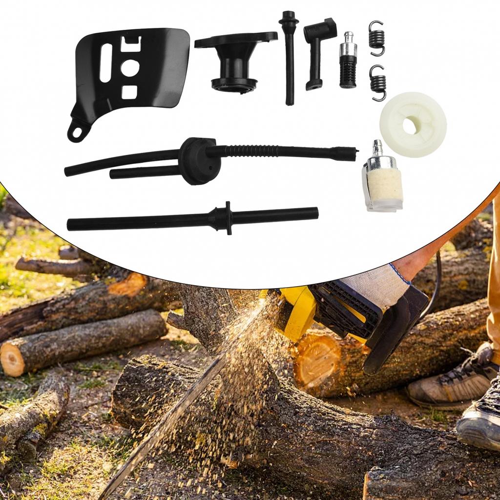 Spare Parts Chainsaw Kit 10pcs Bar Plate For 2500 25cc