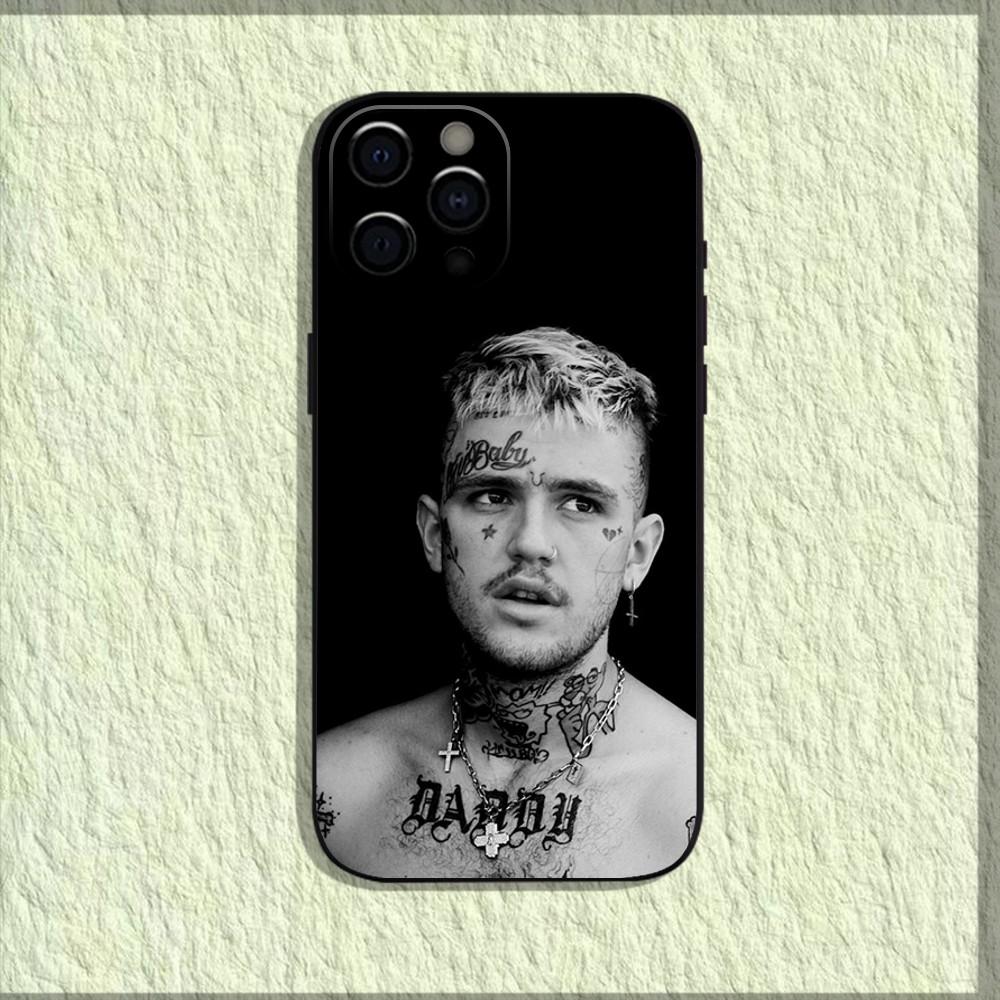 L-Lil Peep Cry Baby Phone Case For iPhone 16,15,14,13,12,11,Pro,X,XS,Max,XR,Plus,Mini Soft Black Cover