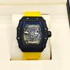 Wangr Unisex Transparent Hollow-out Wristwatch