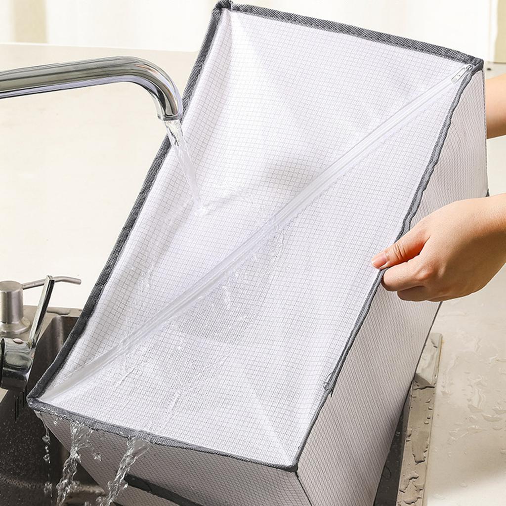 1pc Clothes And Pants Storage Box, Portable Folding Wardrobe Storage Box