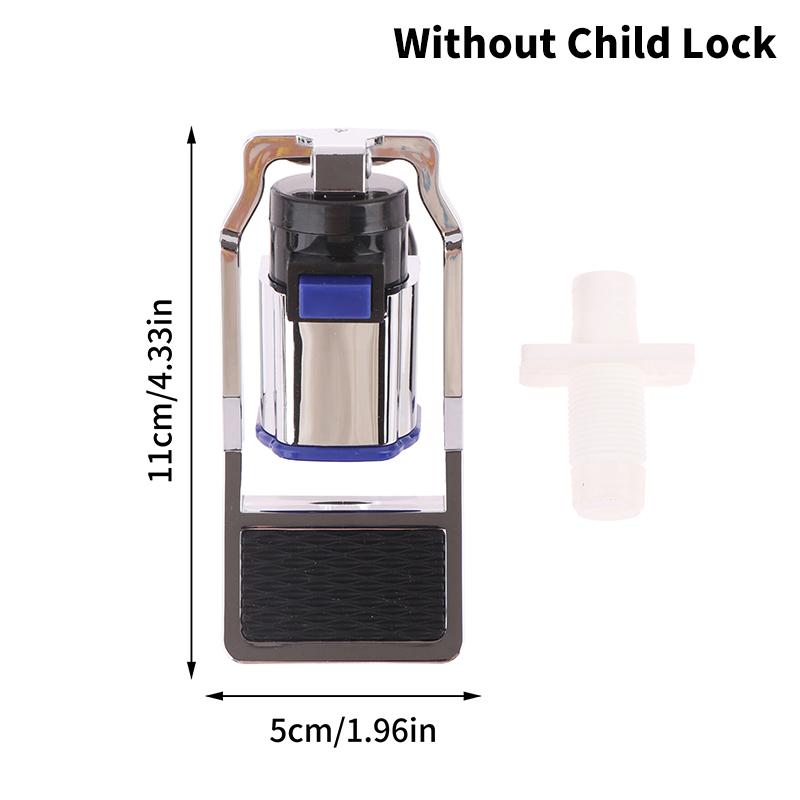 

Красный Синий Универсальный Размер Кнопочный Переключатель Крана Диспенсера Воды Ключ Горячей/Холодной Воды С Защитой от Детей Запасная Часть