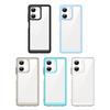 For OPPO A5x 5G Case OPPO A5x 4G Cover TPU Border Acrylic Backplane Bumper Protective Phone Cases For OPPO A5x Global Funda