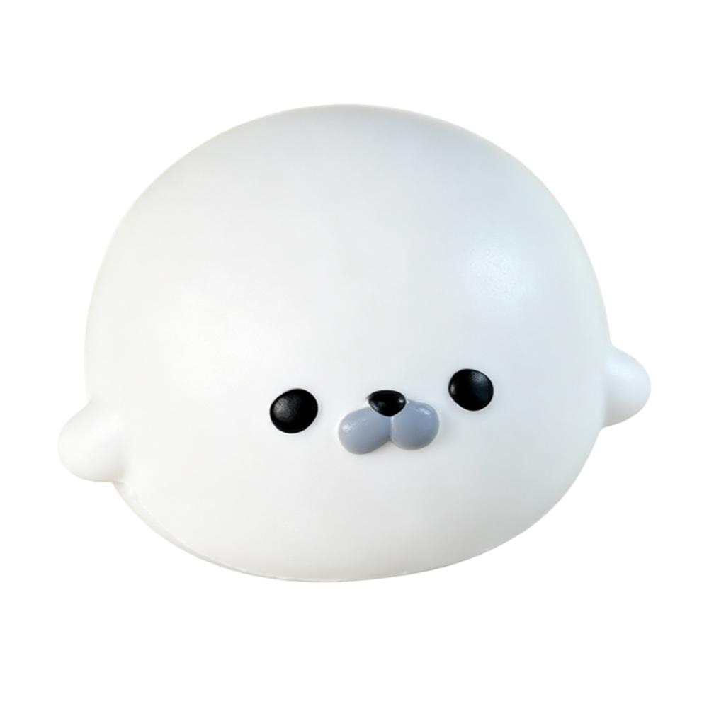 Kawaii Cute Seal Squishy Stress Relief Toy Soft Slow Rising Animal Squeeze Fidget Toys Desktop Decor Gift For Adults