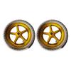 Balance Bike Replacement Wheels, ShockAbsorbing Training Airless Tires, PP PE Structure for