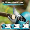 Seesii 33mm Cordless Electric Trimming Scissors Brushless Fruit Tree Branch Pruner Shear Power Tools for Makita 18V battery pin