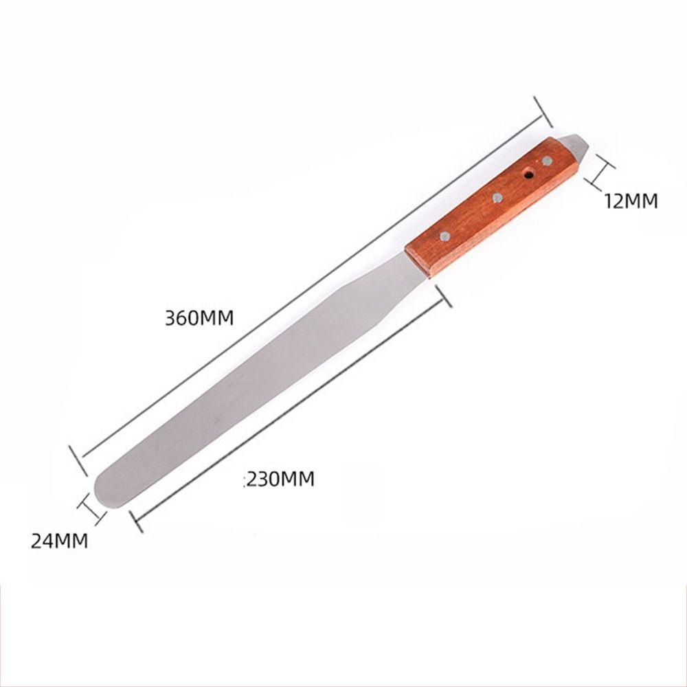 4-12 Inch Ink Mixing Scraper Stainless Steel Squeegee High-quality Ink Spatulas  Paint