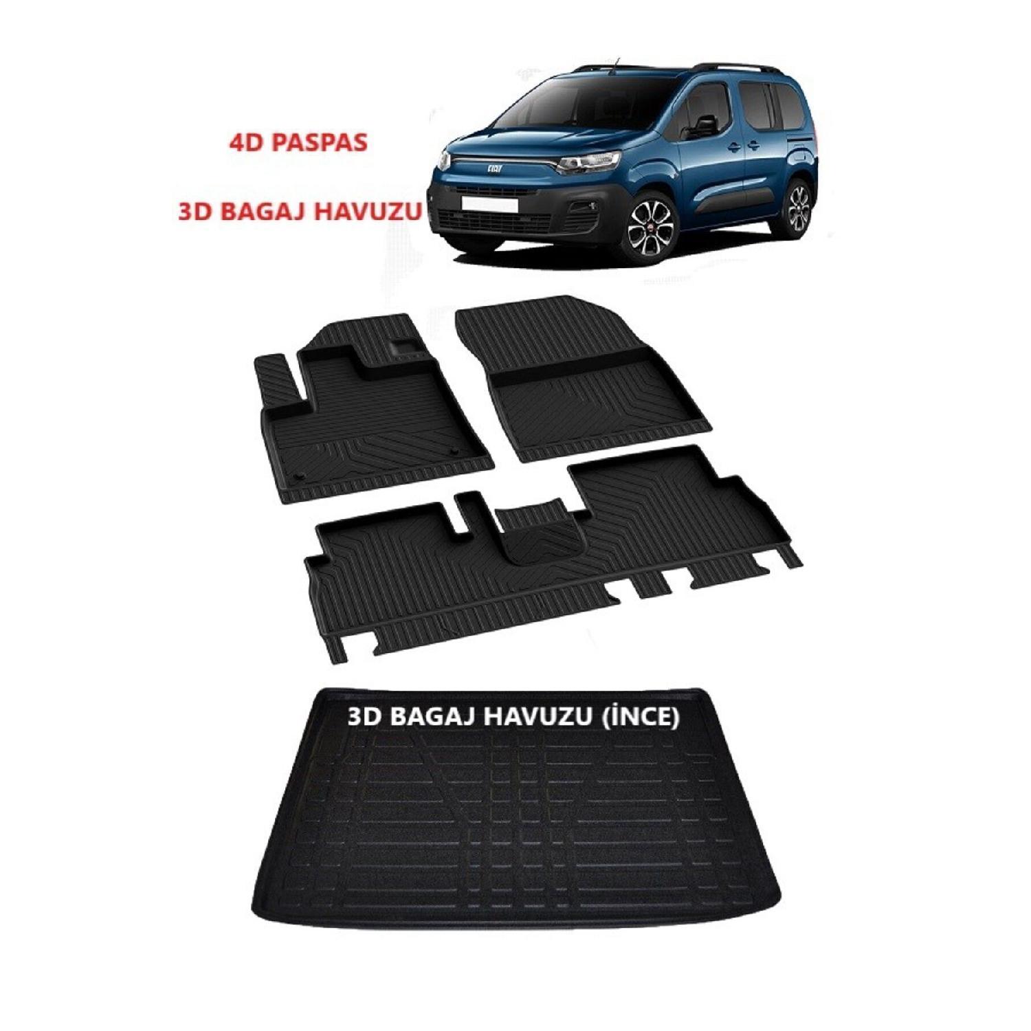 

New Doblo Mat Luggage Pool Set 2023 2024 Model