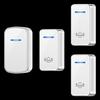 Wireless Battery-Powered Doorbell with Three-to-One Callers, No Plug-In Needed