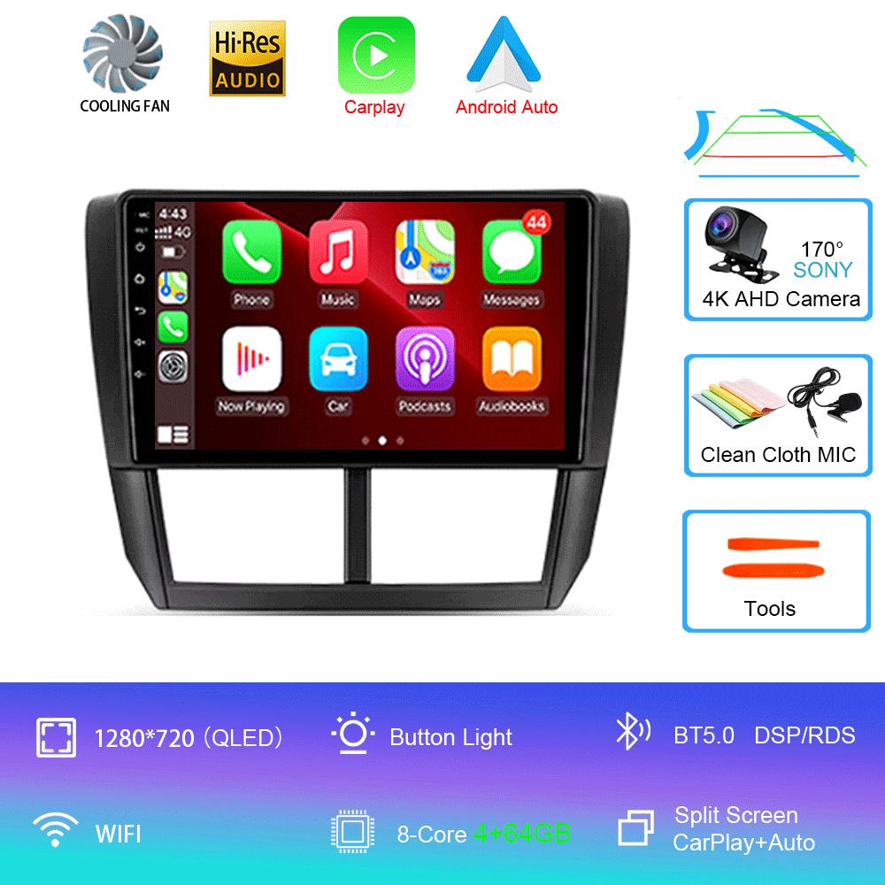 Android 14 Car Radio For Subaru Forester 3 SH 2007 - 2013 Multimedia Video Player Navigation Stereo GPS No 2din 2 Din Dvd
