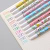 10 pcs Cartoon Unicorn & Flamingo color gel pen set Happy day pens for writing stationery gift Office school supplies A6450