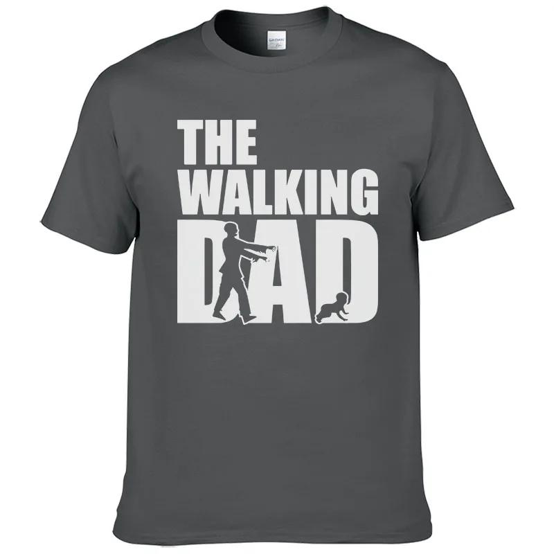 2023 Men's Summer Cotton T Shirts Printed The Walking Dad Tshirt Hip Hop Blouse Men's Sportswear T Shirt Men Harajuku Tops #307