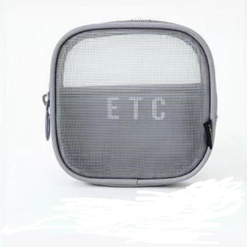 Travel Cosmetic Storage Bag: Cross-border Mesh Wash & Makeup Bag