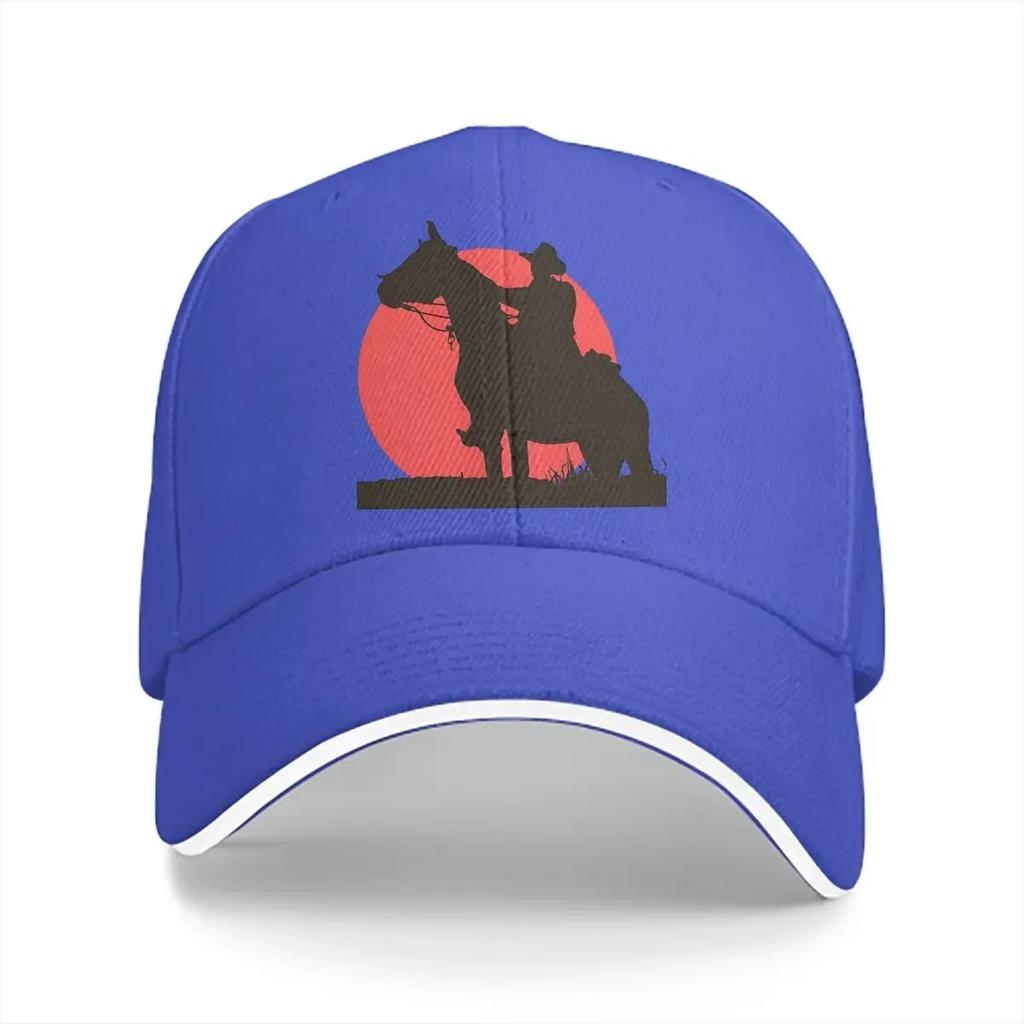 Horse Solid Color Baseball Caps Peaked Cap Yellowstones Dutton Ranch Sun Shade Hats Unisex Women