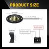 8Pcs White LED Rock Light Underbody Trail Rig Glow Lamp For SUV Pickup Truck ATV
