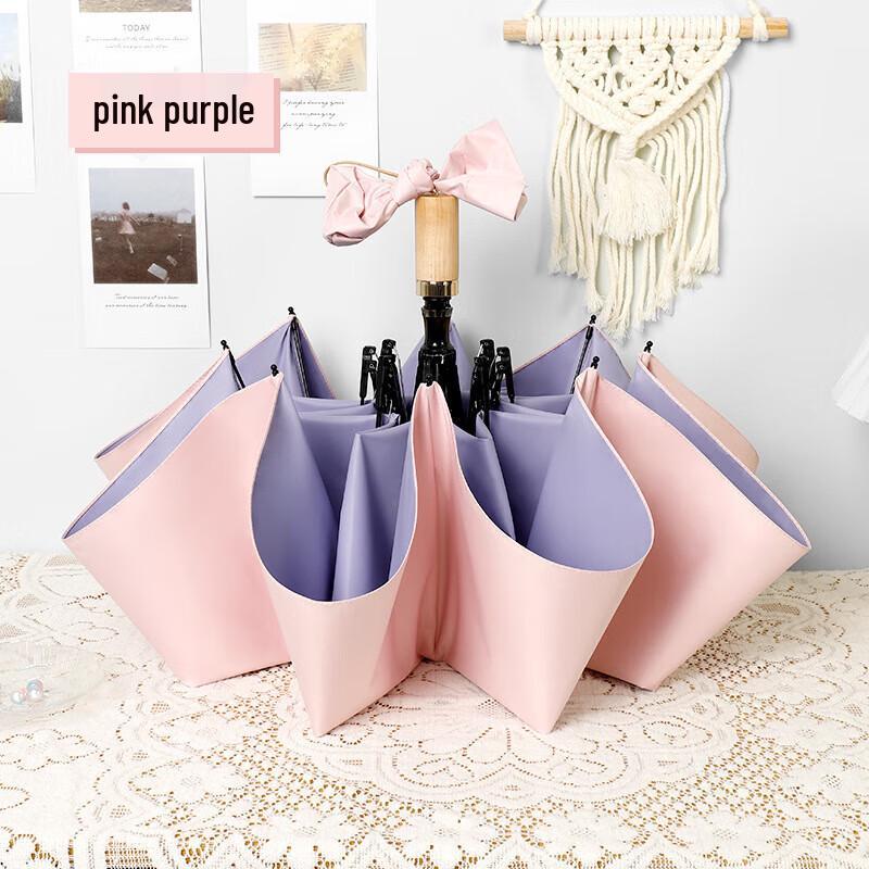 XU QING Tri-Fold UV Protection Umbrella