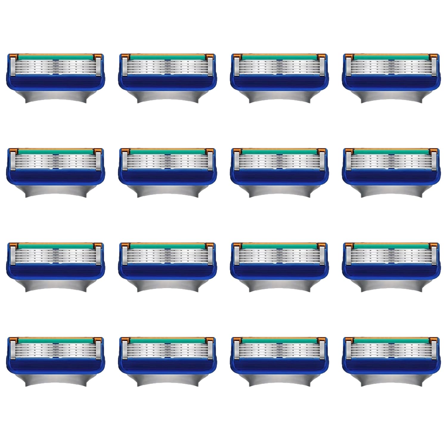 

Gillette Fusion Replacement Blades for Shaving and Manual Razors [ZHISHANGS] синий