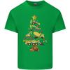 Construction Christmas Tree Digger Lorry Crane Unisexs Light Cotton TShirt