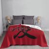 Love Japanese Calligraphy Blanket Super Soft Warm Light Thin Japan Japanese Hiragana Katakana Kanji Calligraphy