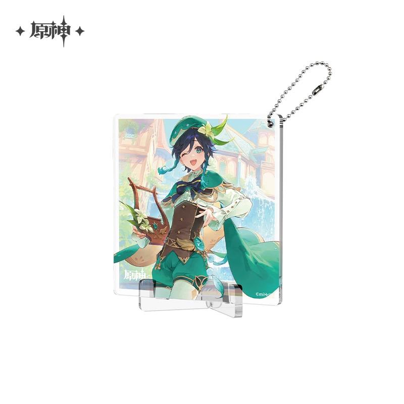Sunsyea Genshin Impact Official Merch miHoYo Original Authentic Birthday Series Coaster Keychain Stand Wanderer Alhaitham