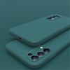 Custodia Morbida in Silicone Liquido Quadrata per Telefono per OPPO Realme C21Y C25Y C11 9 9i 8 7 6 Pro A74 A94 A93S 5G 4G Antiurto Protezione Completa Lente Copertura Posteriore