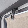 Tsuchiya Yac Car Interior Car Magnetic Accessories, Sunshade, Clip, 2-Pack, Black, L-24
