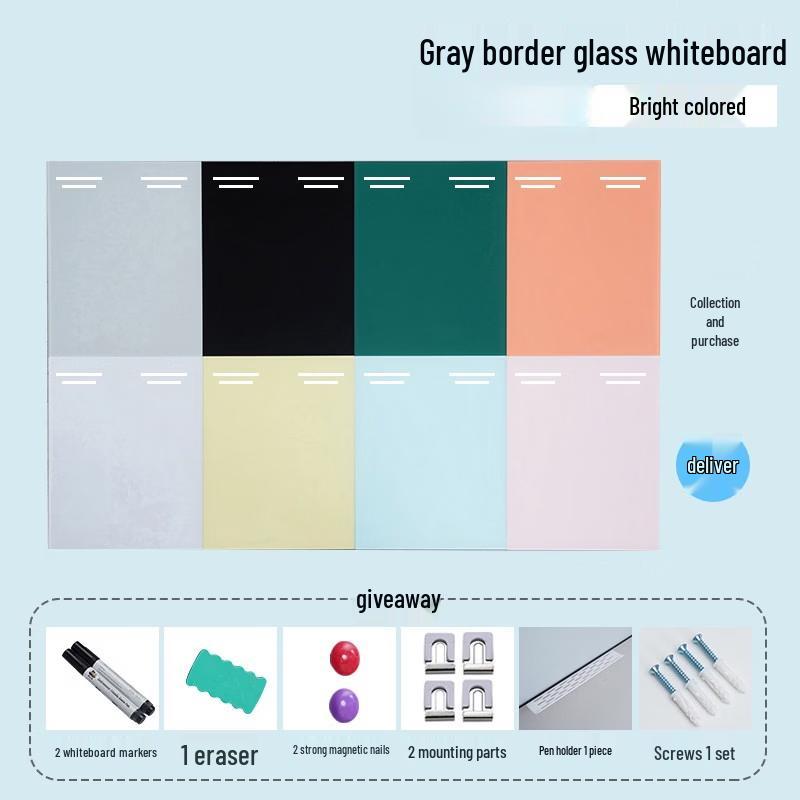 YiPan HC Aluminum Frame Magnetic Whiteboard