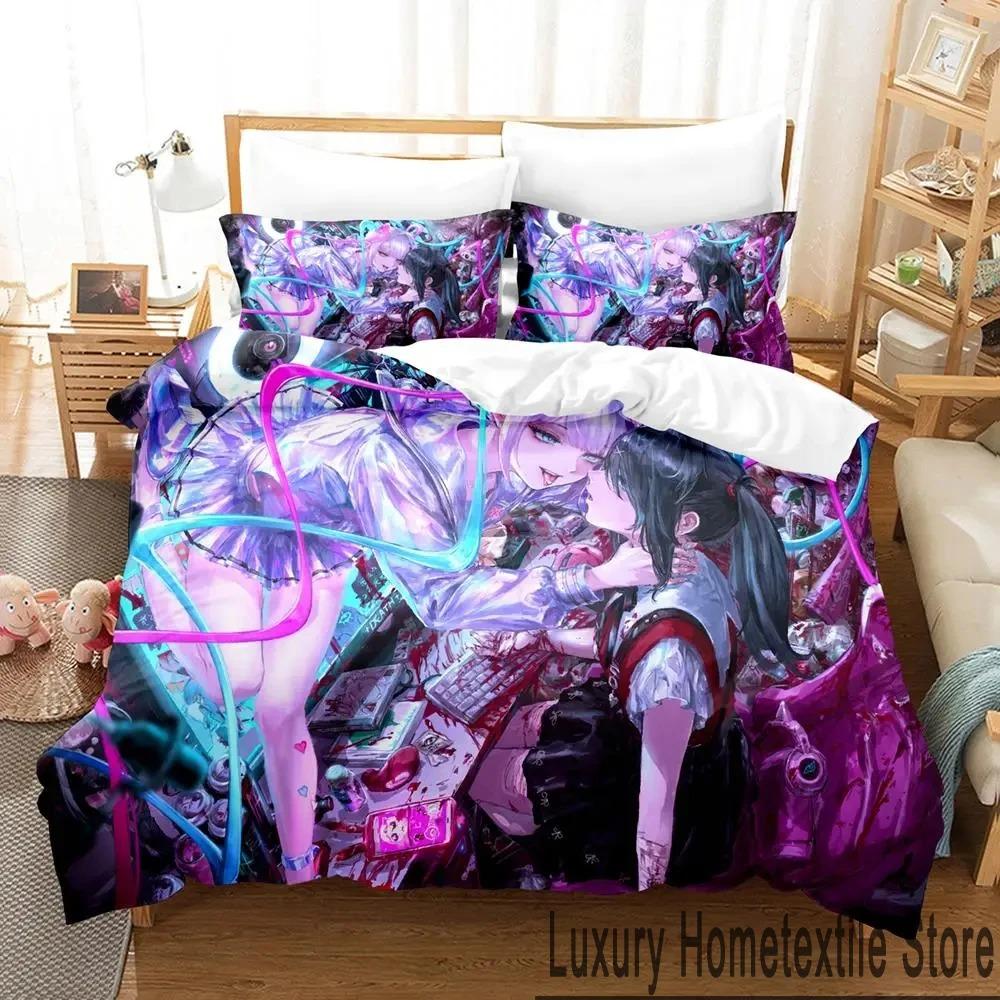 SkinFriendly Soft 3D Print Needy Streamer Overload Anime Boys Girls Size Bed Adult Twin Queen King Quilt