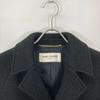 SAINT LAURENT PARIS [Domestic regular] 364425 Wool Chester coat 34 blackUsed