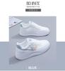 Little White Shoes Women's 2025 Spring and Summer Explosion Breathable Mesh Non-slip Versatile Platform Casual Campus Sports Shoes Women's Shoes