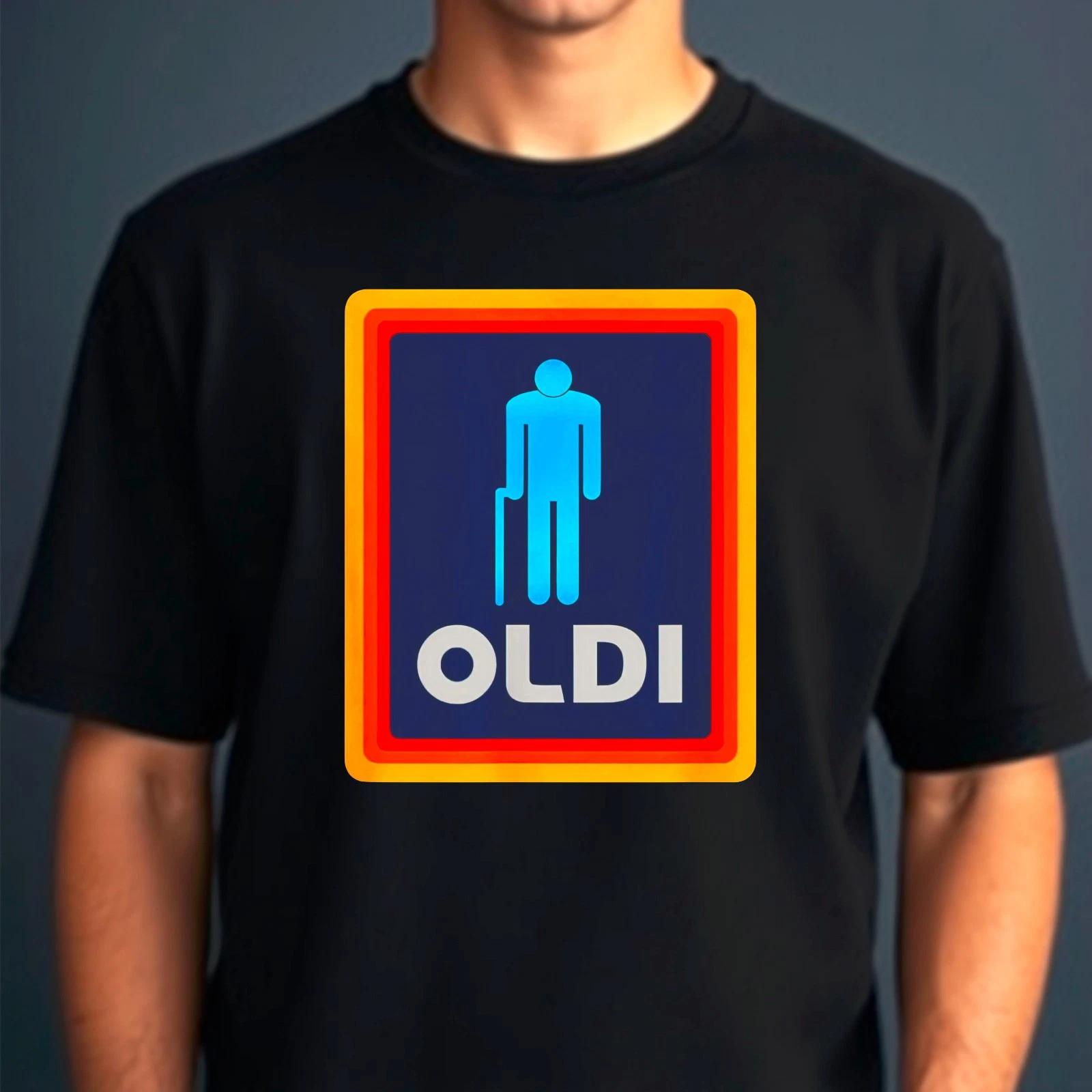 

Mens Funny T-Shirt, Oldi Parody Gift For Dad Hilarious Humour Fun Unisex Tee 3XL