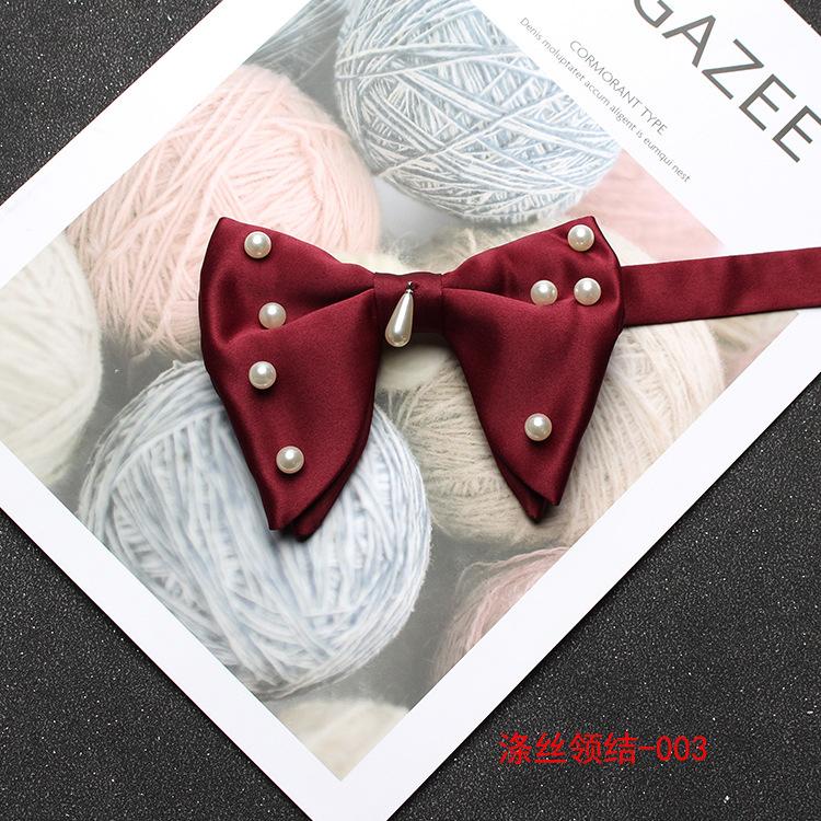 

Винтажный британский стиль классический галстук-бабочка, жемчужные аксессуары большой галстук-бабочка, мужской свадебный галстук-бабочка