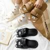Ugly cute funny cool slippers women summer wear cartoon cute indoor home bathroom bath thick bottom non-slip slippers