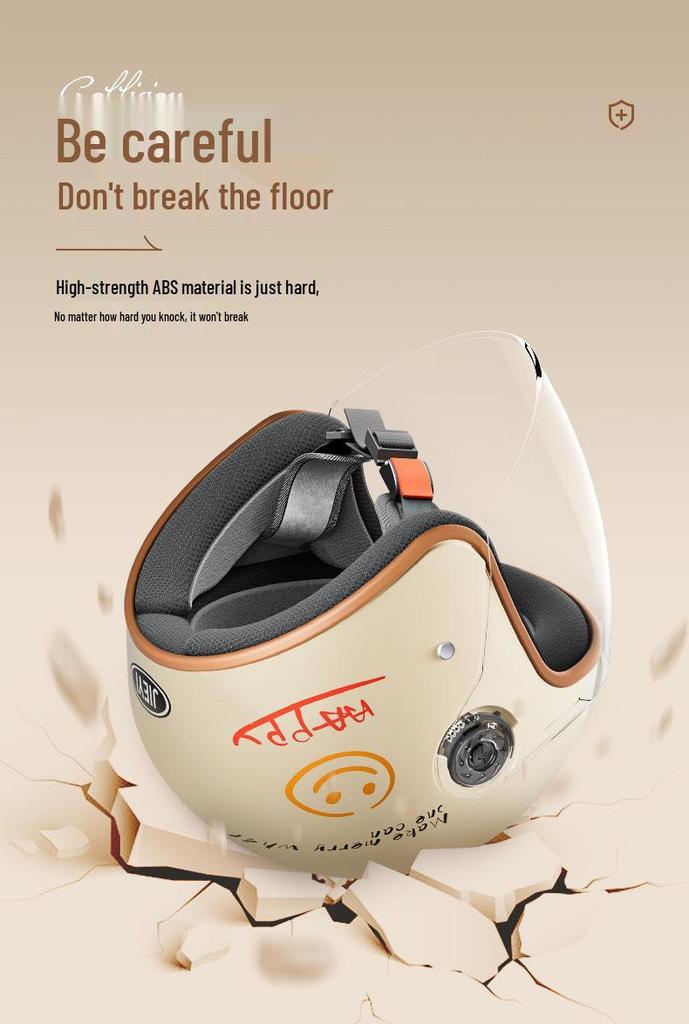 Women's Unisex Winter Warm Half Helmet for Electric Scooter/Motorcycle with Free Shipping